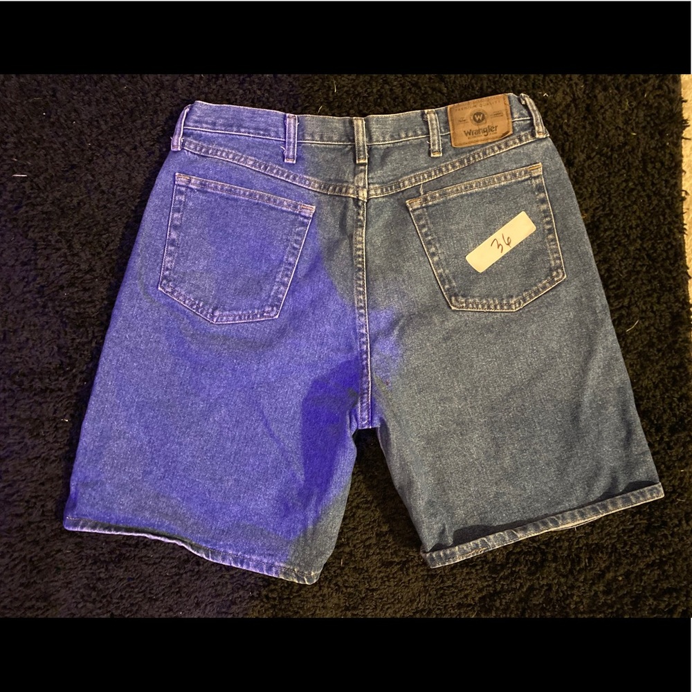 Vintage Wrangler Mom/Dad Jean Shorts - Picture 3 of 7